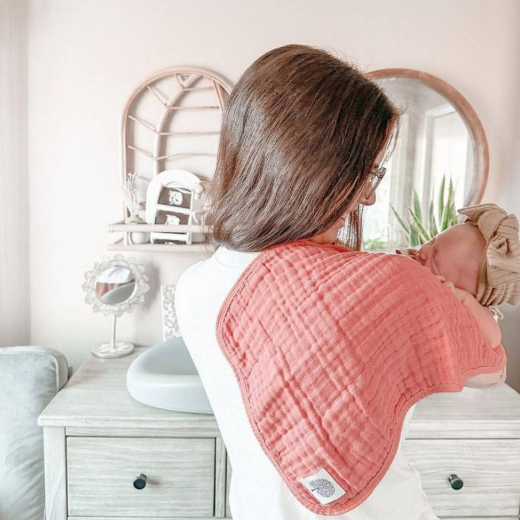 Muslin Burp Cloths (4 Pack)