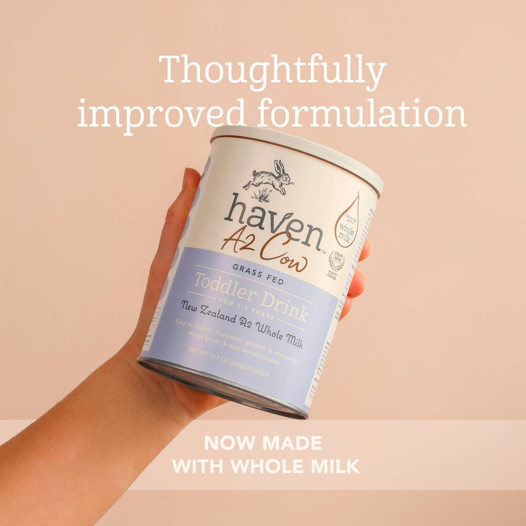 Haven A2 Cow Toddler Formula | NZ Grass Fed Whole Milk