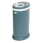 Ubbi Steel Diaper Pail — Odor-Locking Stainless Steel with Rubber Seal, Uses Any Standard Trash Bag