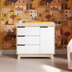 Hudson 3-Drawer Compact Changer Dresser with Removable Changing Tray (40")