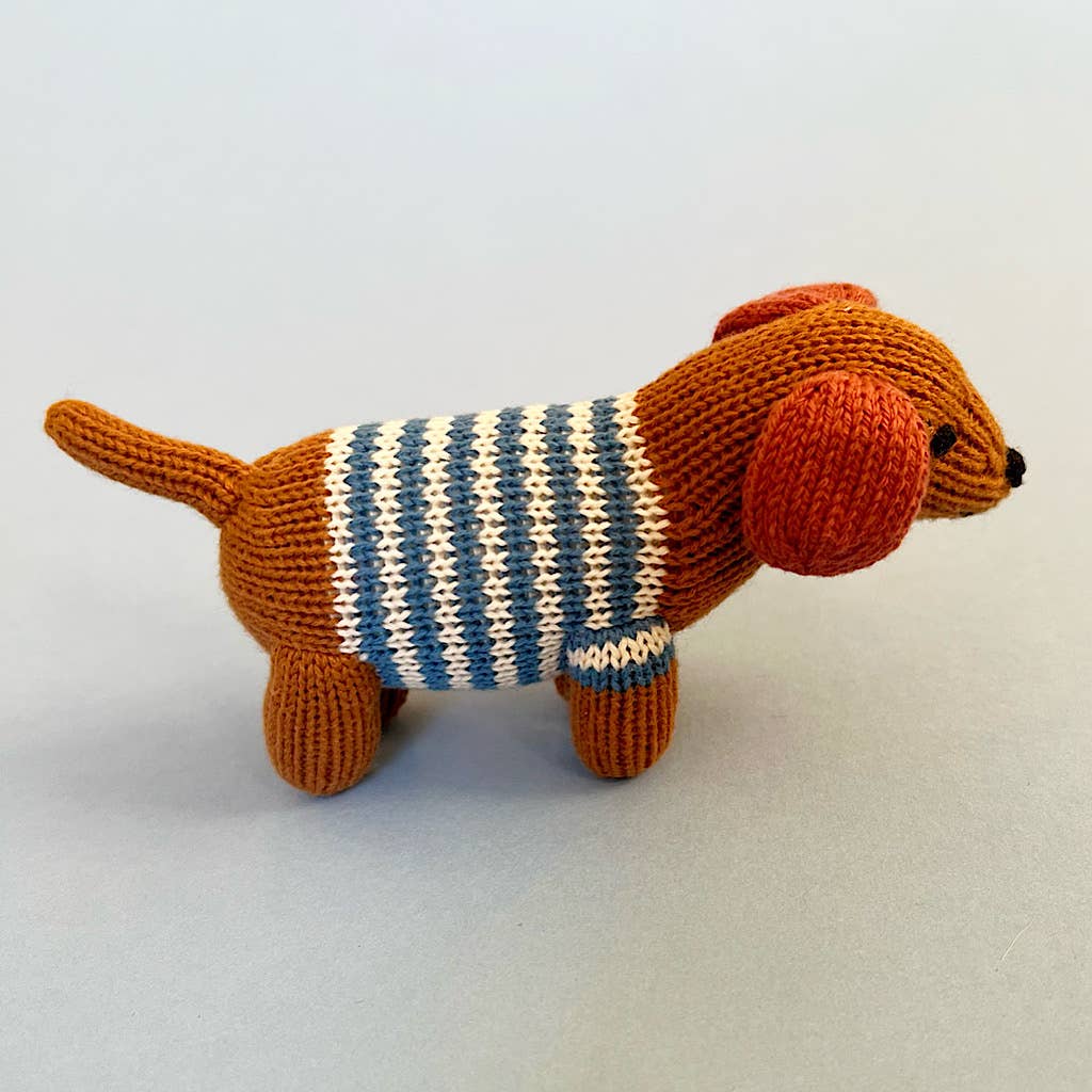 Dog Rattle for Babies (Handmade)