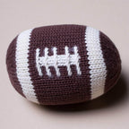 Organic Baby Toy - Football Rattle (Handmade)