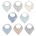 Bandana Bib Set (8 Pack)