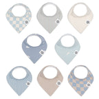 Bandana Bib Set (8 Pack)