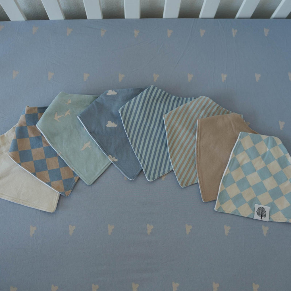 Bandana Bib Set (8 Pack)
