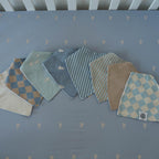 Bandana Bib Set (8 Pack)