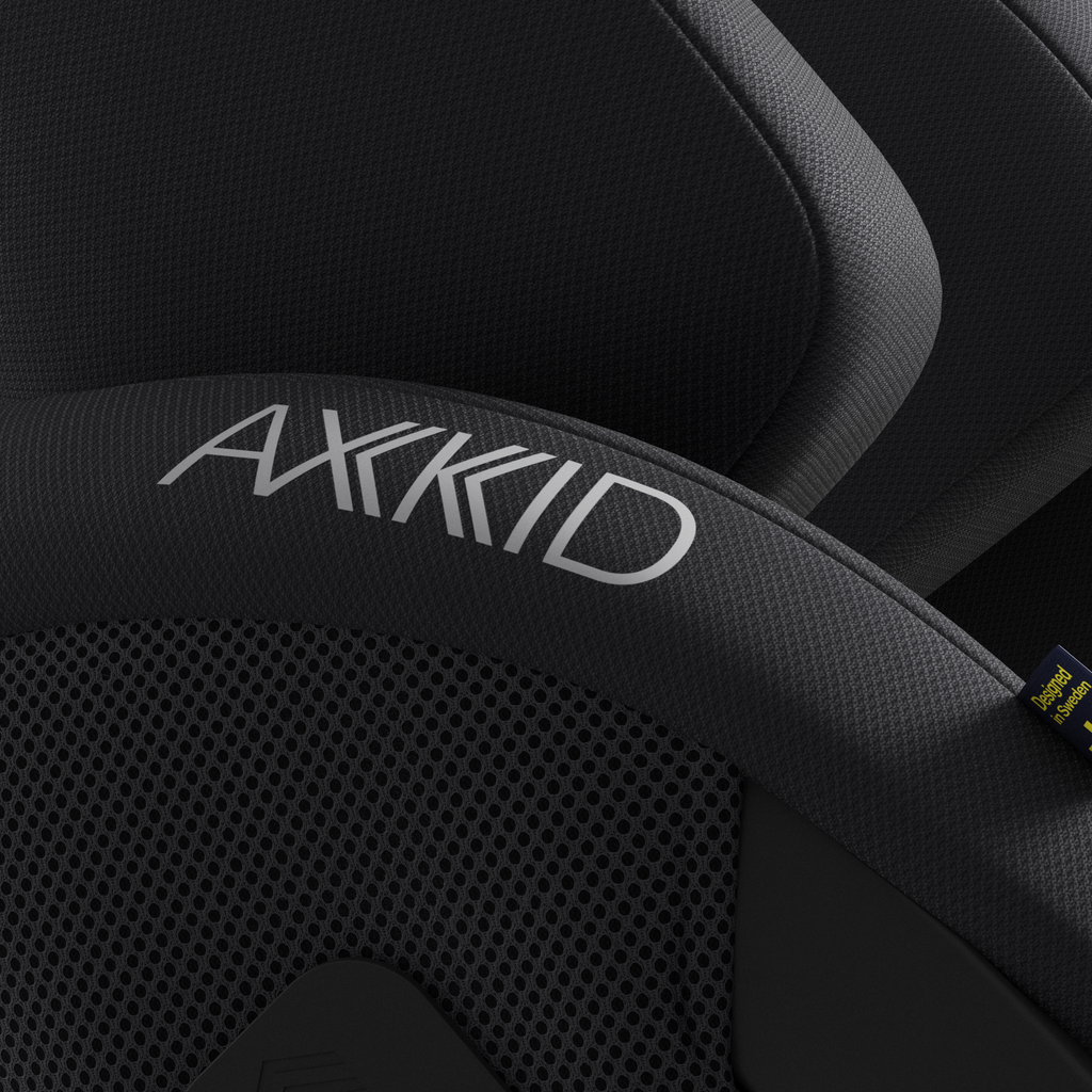 Axkid ONE 3 in Coastal Storm Black, fabric detail