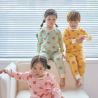 BabyRabbit Teddy Bear Long Sleeve — Toddler Cotton Pajamas & Loungewear Set (12M–5T)