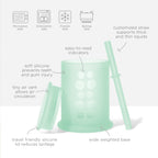 Olababy Training Cup with Straw for Baby-Led Drinking (5oz)