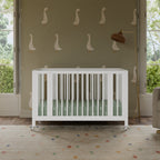 Rolli 9-in-1 Convertible All-Stages® Crib with Bassinet & Toddler Bed Conversion Kits
