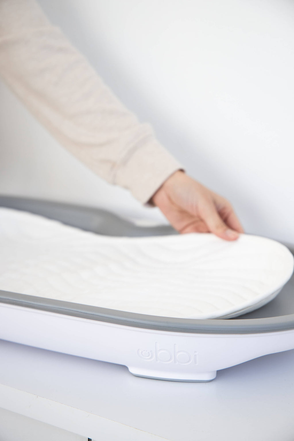 Quilted Reusable Changing Pad Liners, Easy to Clean, White