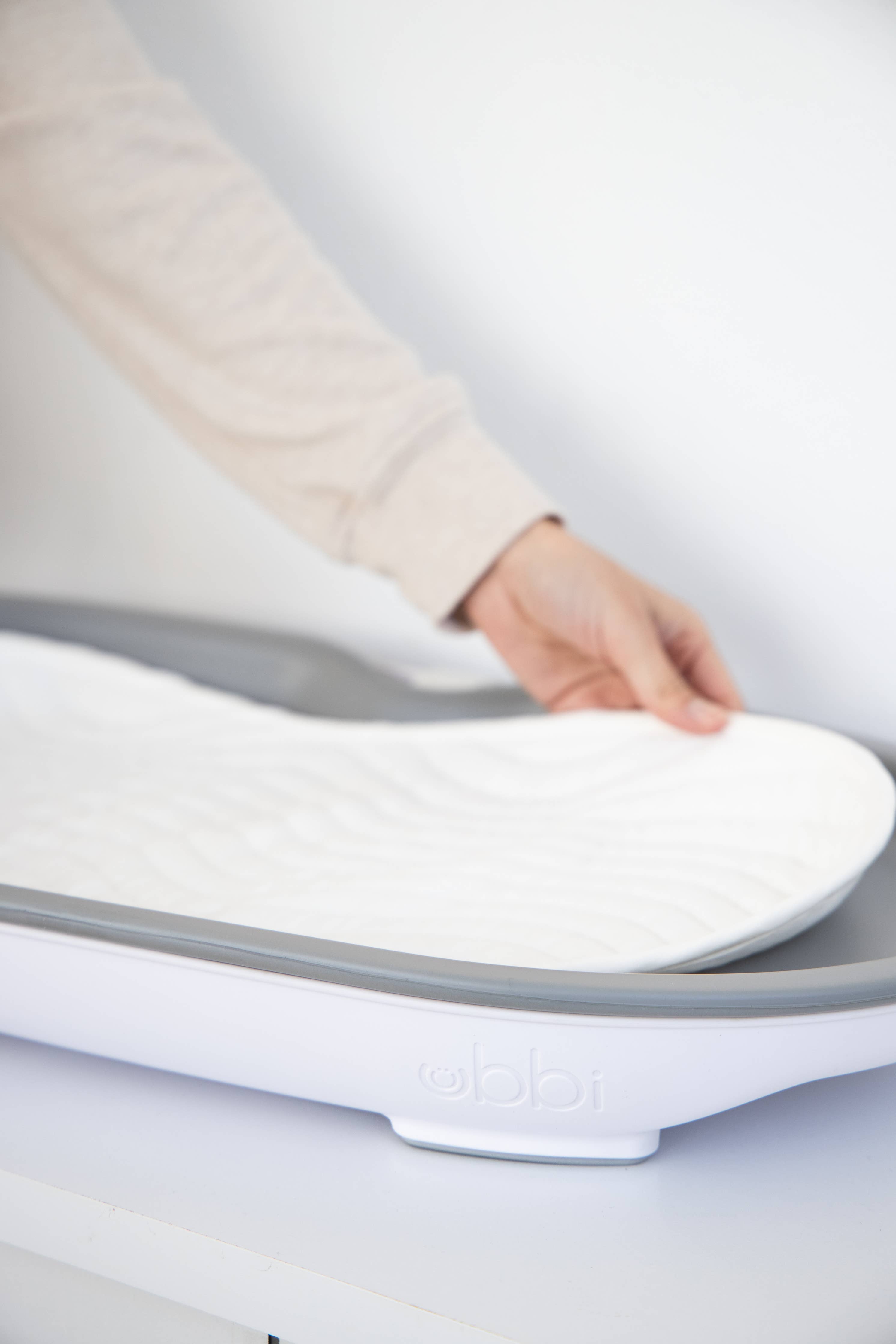 Quilted Reusable Changing Pad Liners, Easy to Clean, White