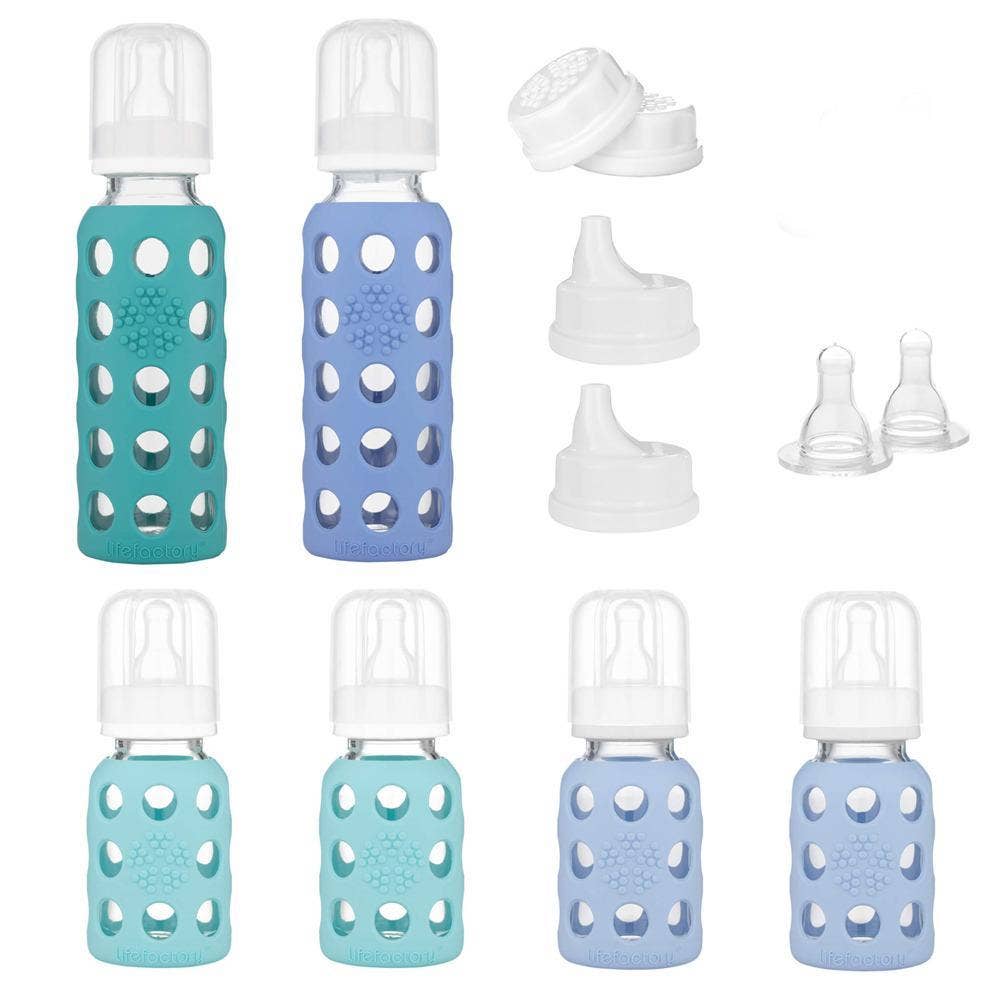 6 Glass Bottle Baby Starter Kit