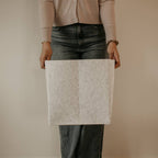 Felt Cube Storage Bin - White