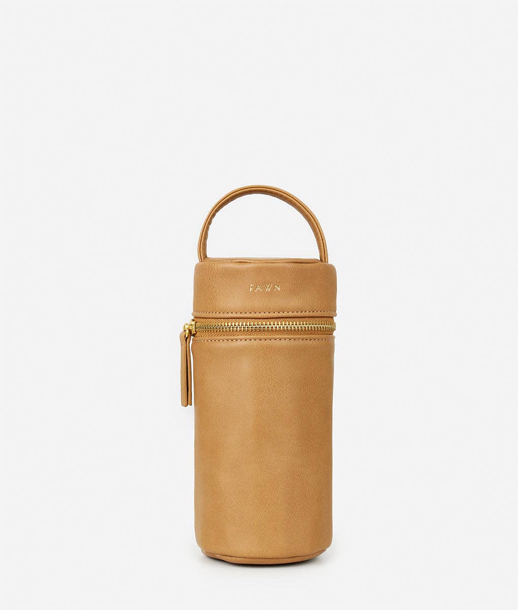 La bolsa para botellas - Bolsa aislante de piel sintética para botellas