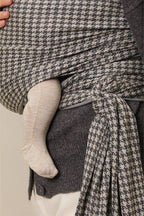 Stormy Houndstooth Wrap