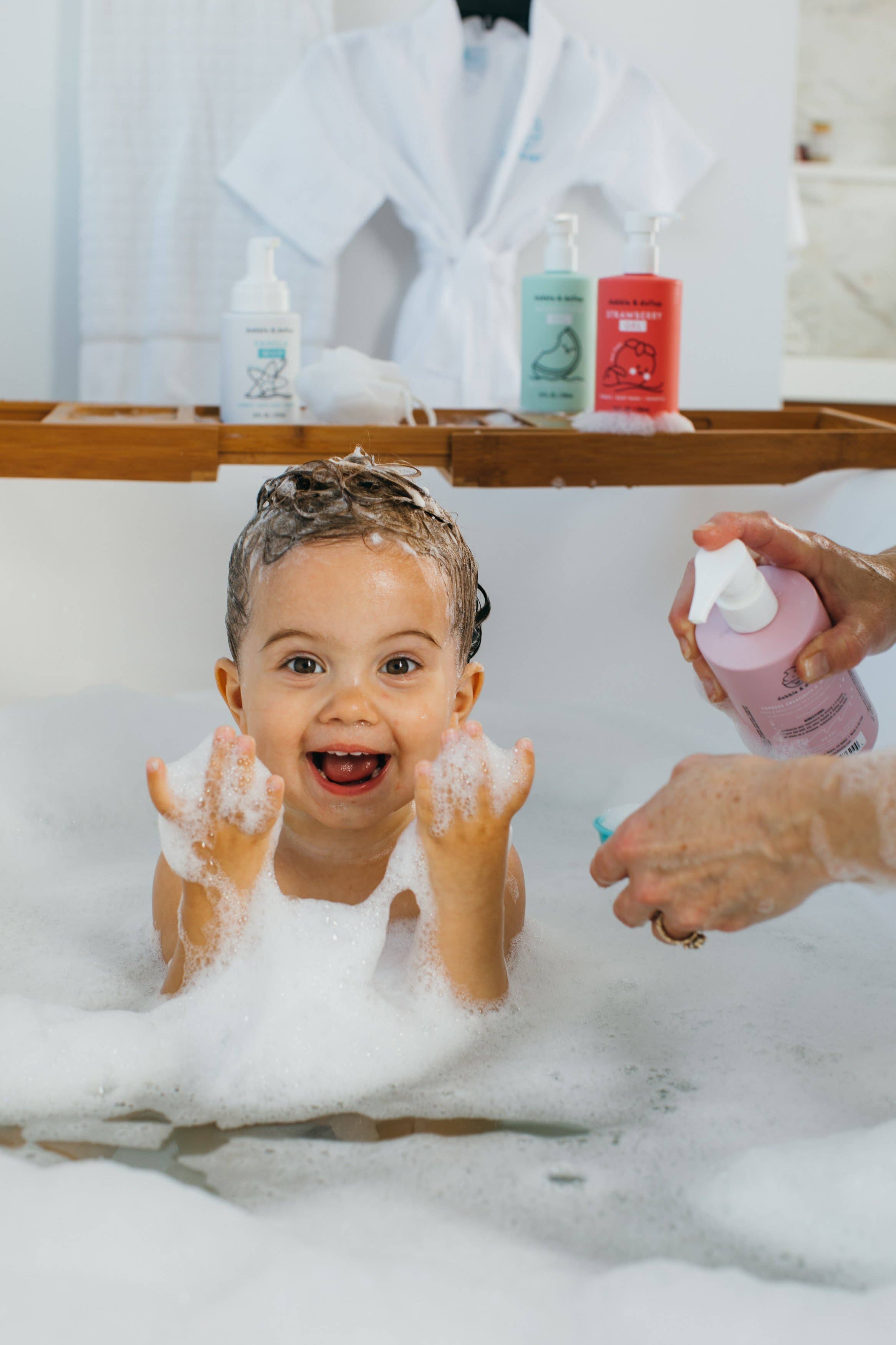 Tear-Free Shampoo, Body Wash, & Bubbles - Coconut
