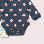 Paquete de 2 mamelucos de bebé con diseño de ovejas durmiendo