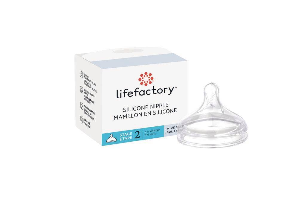 Accessory - Wide Neck Nipple 1pk, 8oz Bottles
