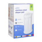White Diaper Pail