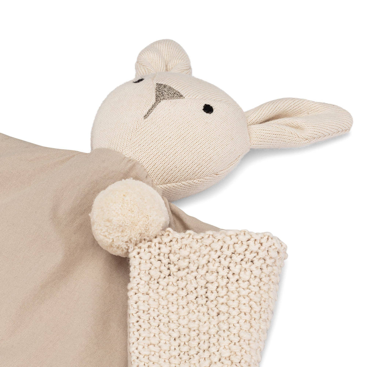 Manta de apego orgánica para bebé Avery (Conejo Ollie)
