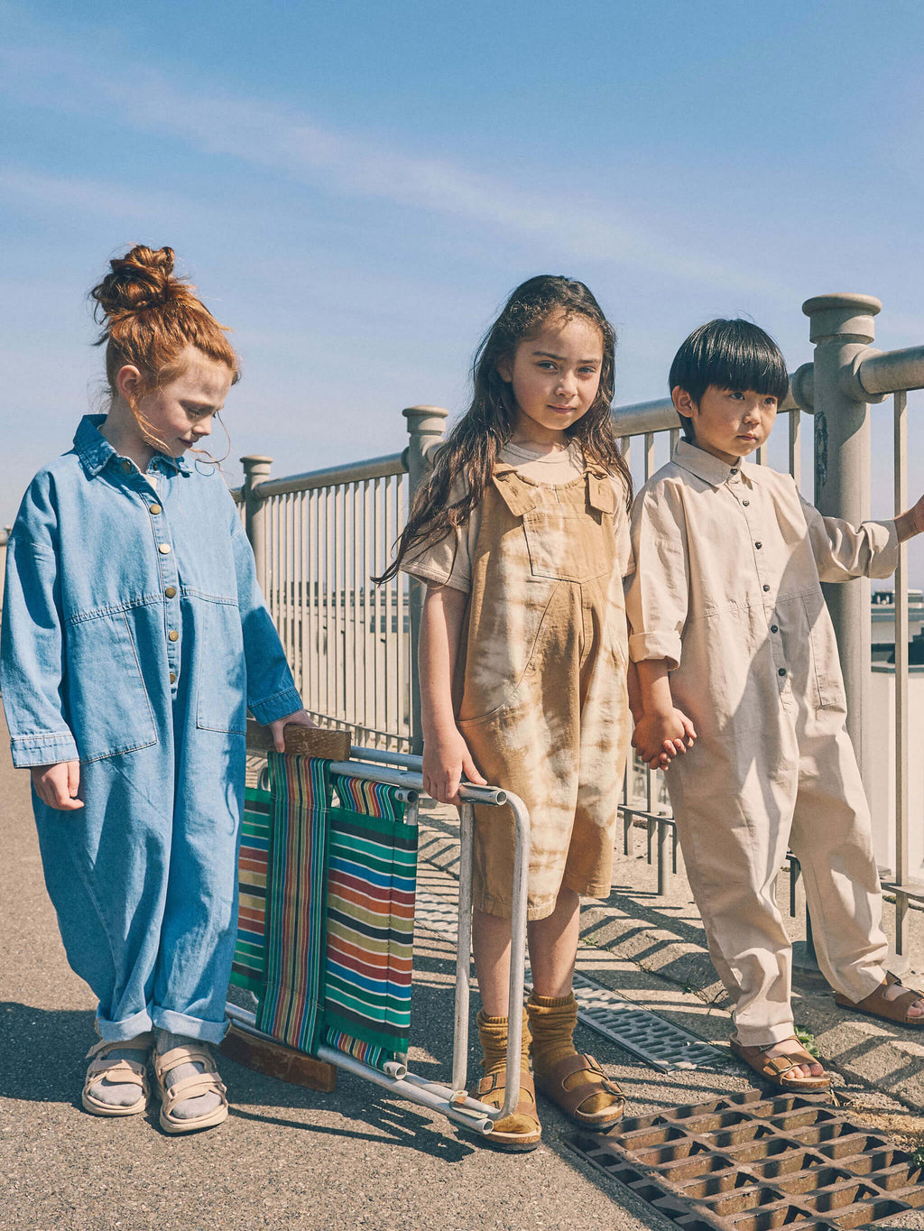 The Tie-Dye Dungaree Short Kids