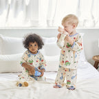 BabyRabbit Big Dino 3/4 Sleeve — Toddler Cotton Pajamas & Loungewear Set (12M–5T)