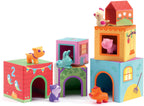 Topanifarm Nest and Stack Blocks + Animals