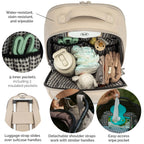 Mochila pañalera de neopreno Drift