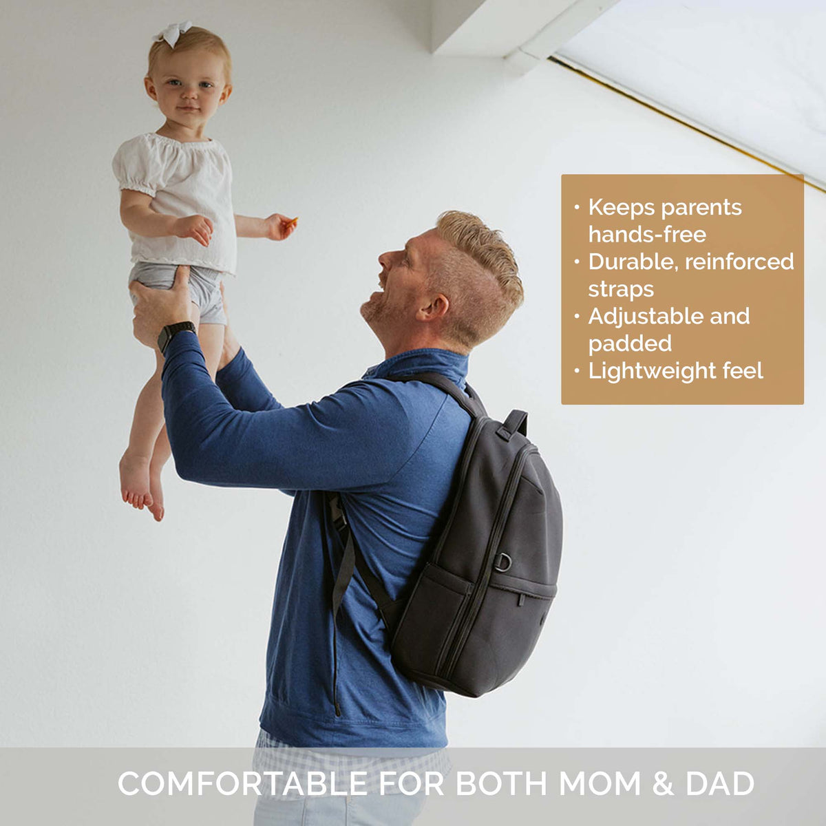 Mochila pañalera de neopreno Drift