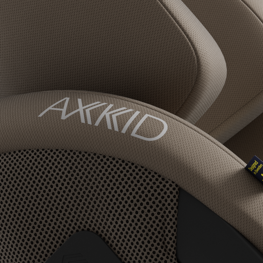 Axkid ONE 3 in Driftwood Beige, fabric detail
