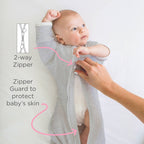 Organic Transitional Swaddle Sack, Sand Dollar