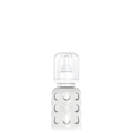 4oz Glass Baby Bottle - Stage 1 Nipple, Stopper, and Cap