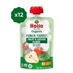 Holle Biodynamic Baby Food Pouches: Power Parrot (12 pack)