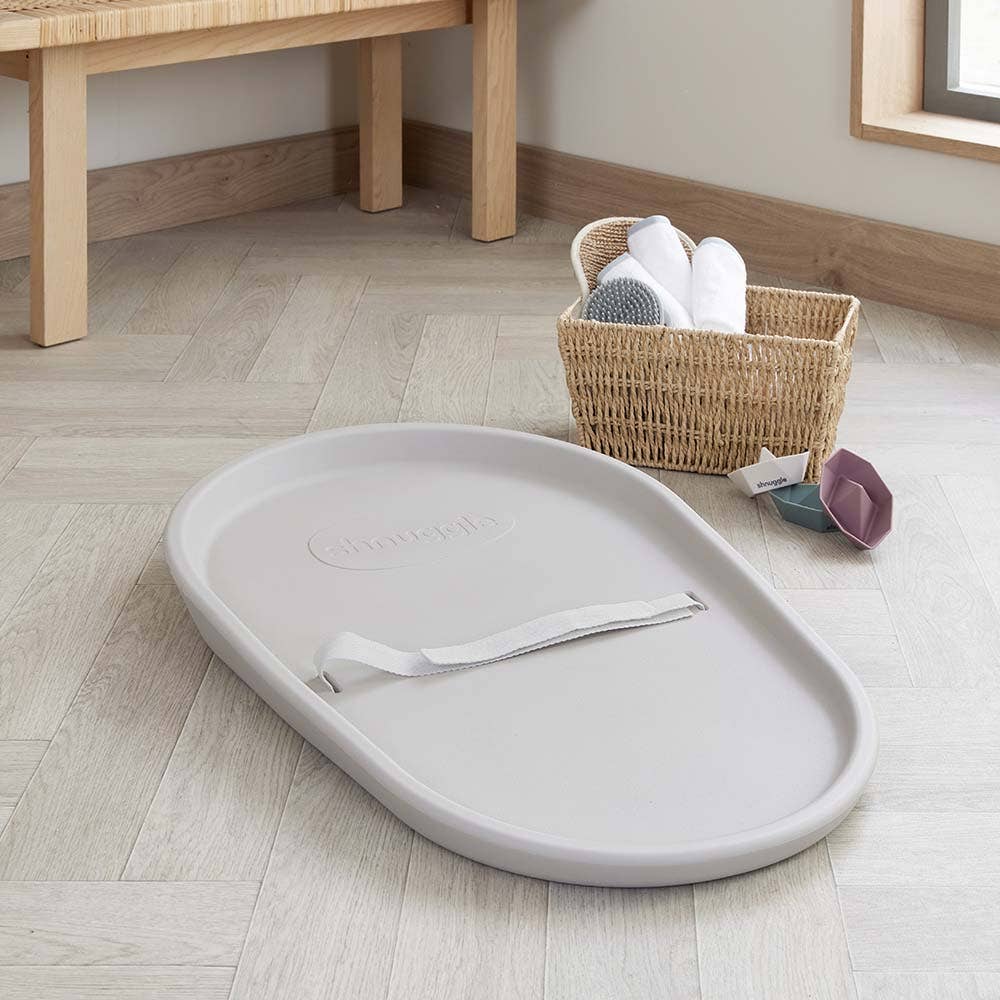 Changing Essentials Kit: Shnuggle Changing Mat + Diaper Pail + Liners