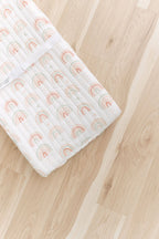 Funda acolchada para cambiador Parker (Arcoíris)