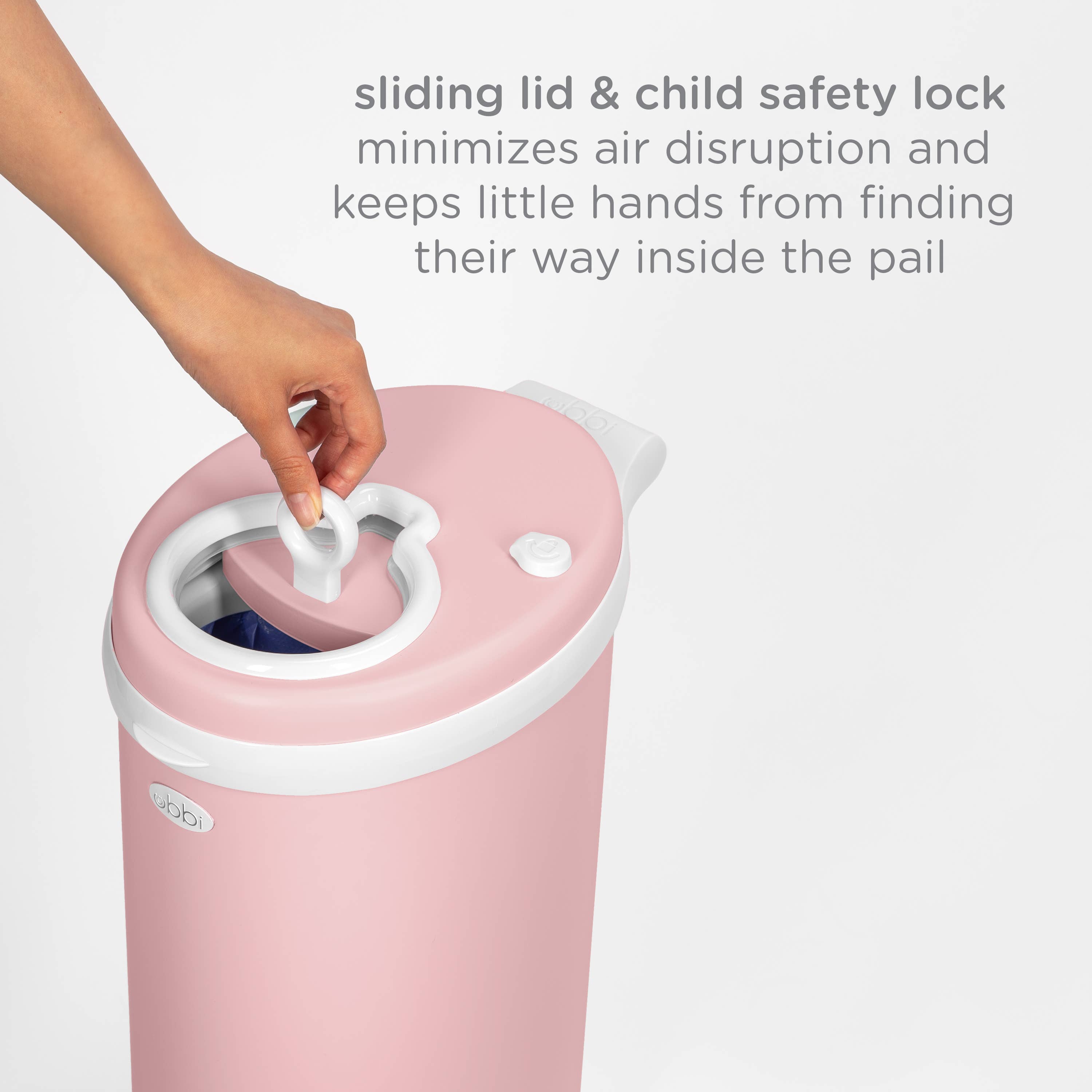 Matte Fig Blossom Diaper Pail