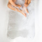 Non-Slip Gray Bath Mat for Babies & Toddlers