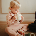Bluey x Mushie Silicone Training Cup + Straw - Mushie