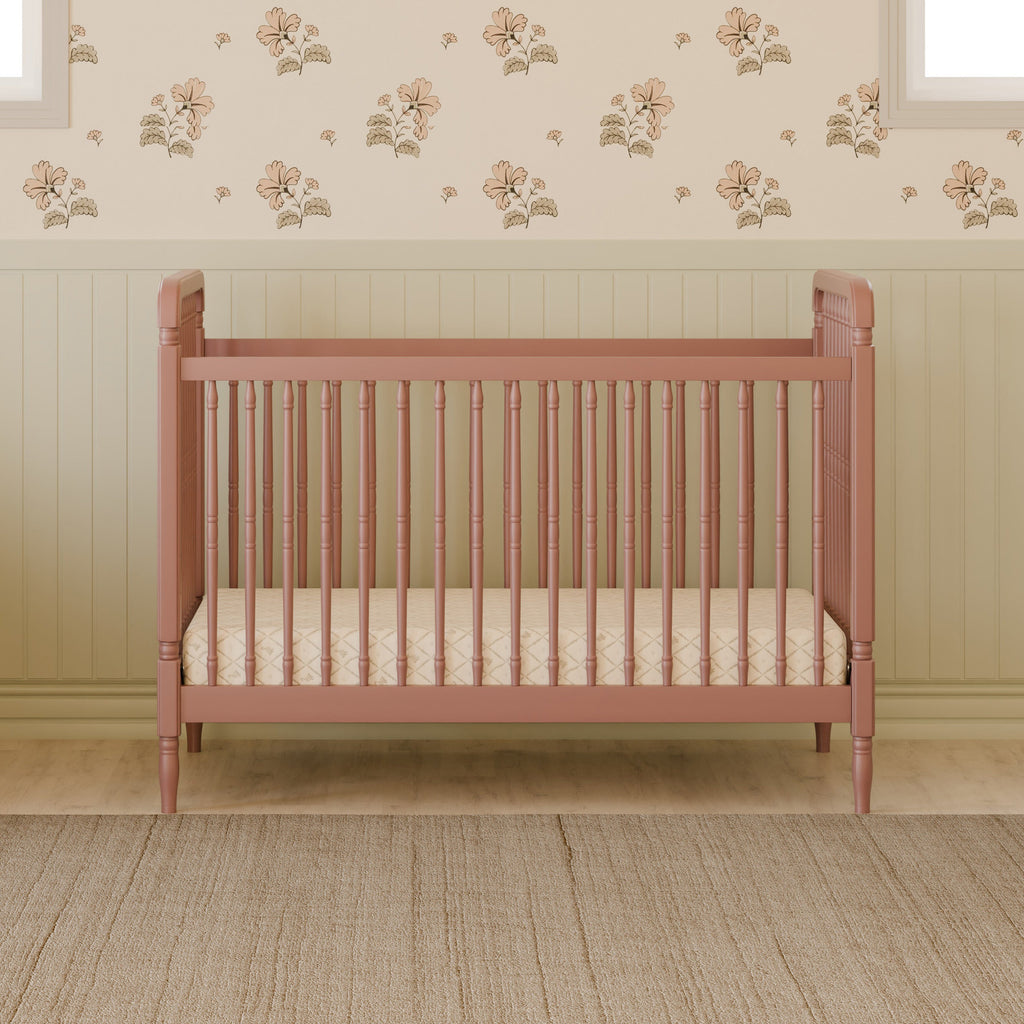 Liberty 3-in-1 Convertible Spindle Crib with Toddler Bed Conversion Kit