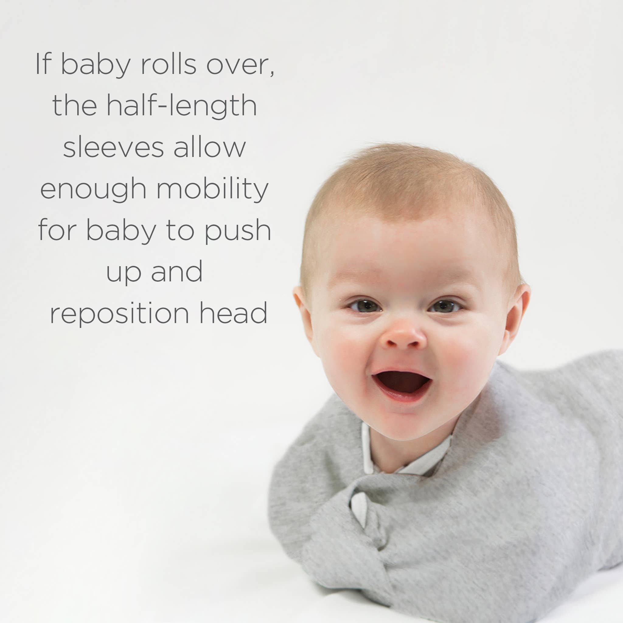 Organic Transitional Swaddle Sack, Sand Dollar