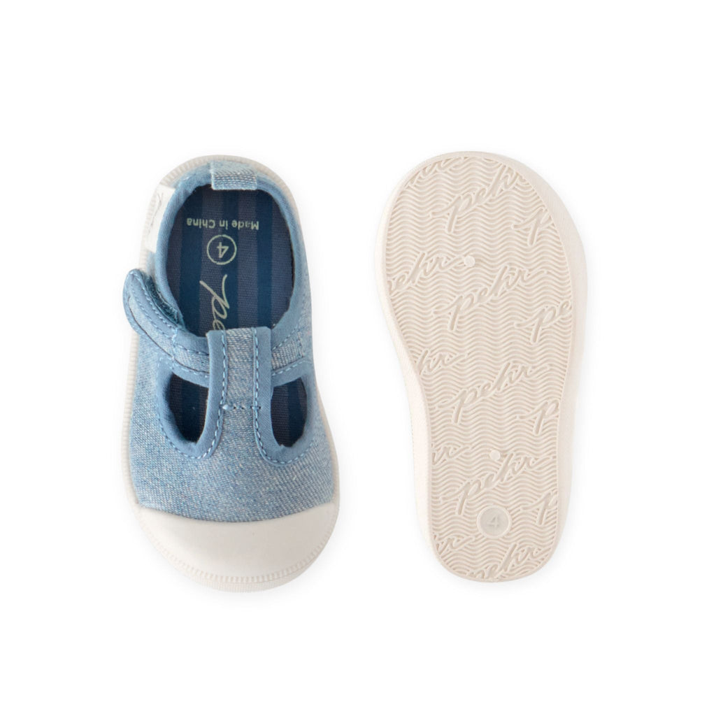 Twirl Sneakers — Chambray