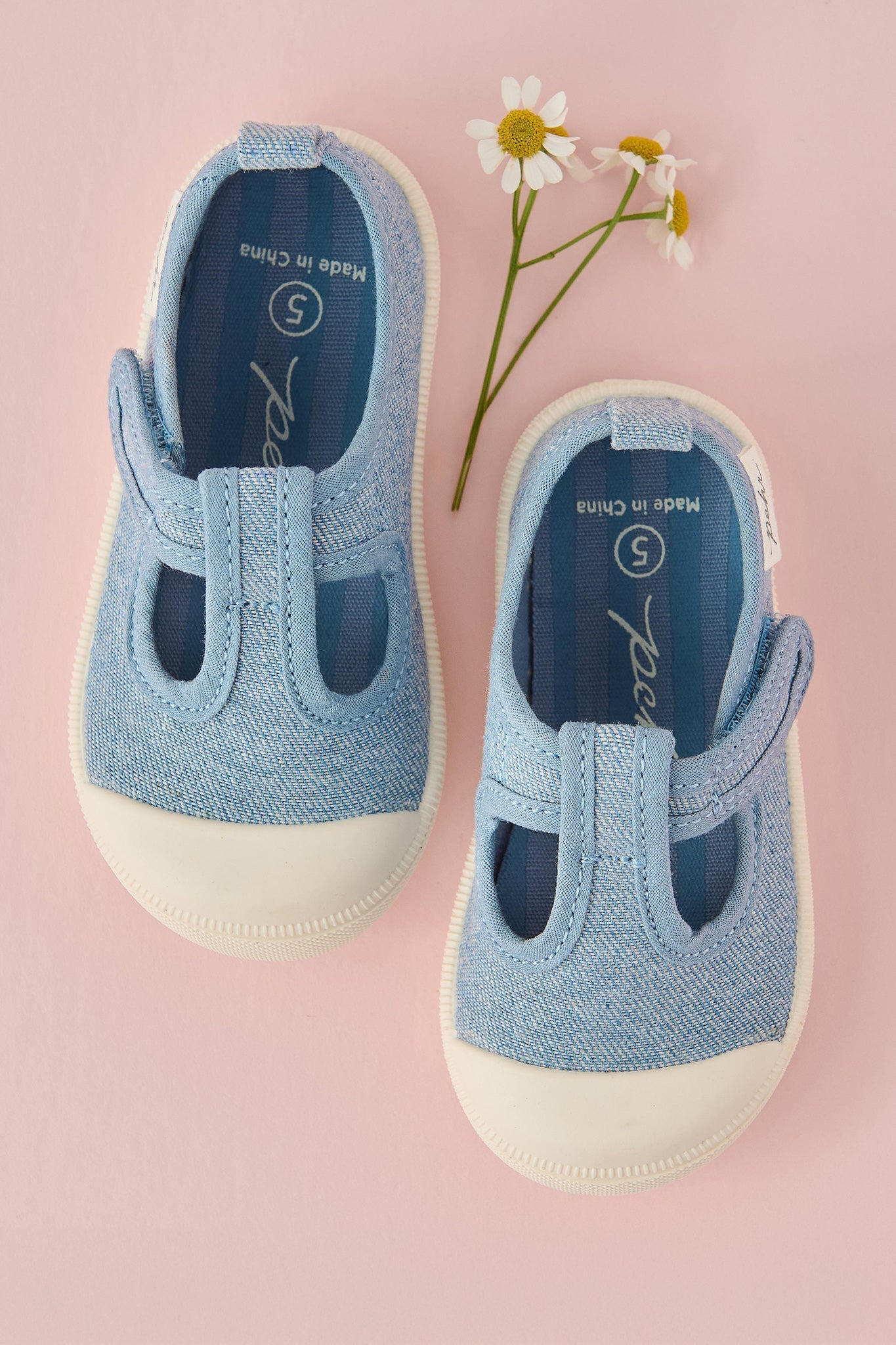 Twirl Sneakers — Chambray