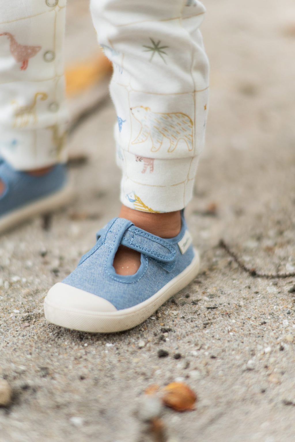 Twirl Sneakers — Chambray