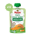 Holle Biodynamic Baby Food Pouches: Veggie Bunny (12 pack)