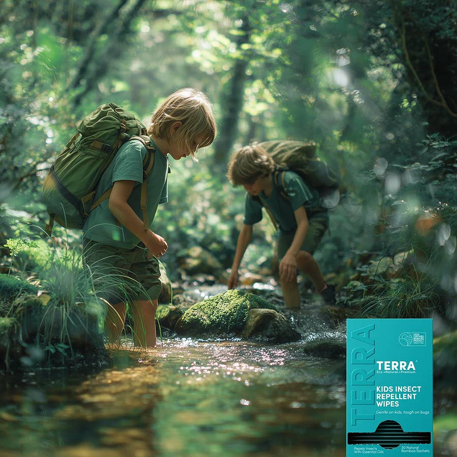 Citronella & Lemongrass Insect Repellent Bamboo Wipes,30 Ct.