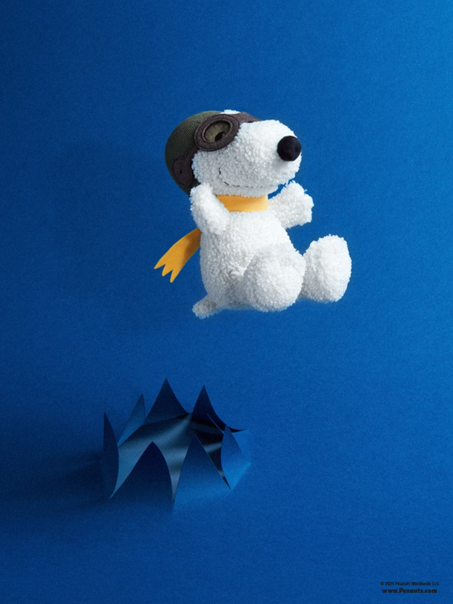 Snoopy Flying Ace Plush, 8"