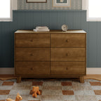 Hudson Modern 6-Drawer Assembled Dresser (48")