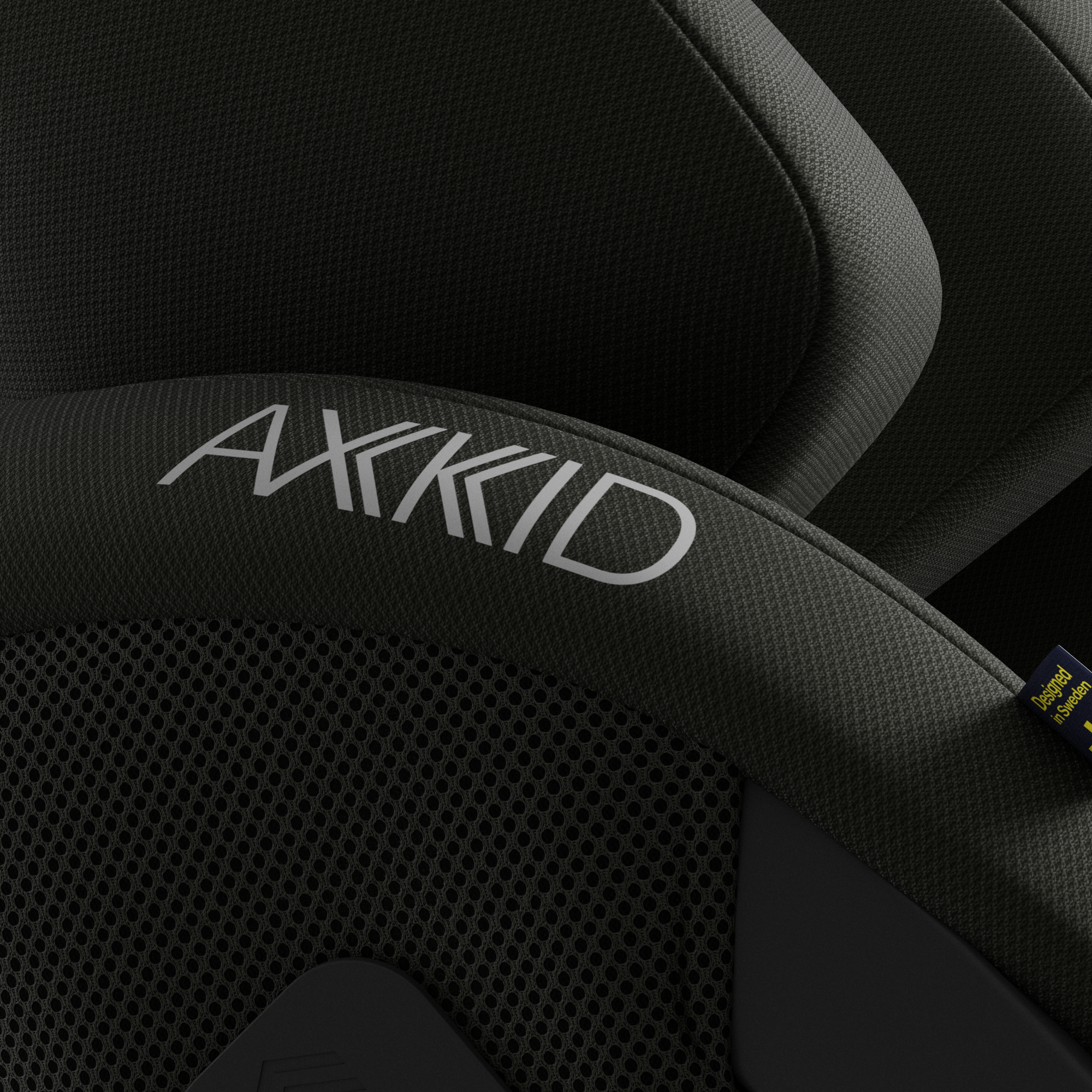 Axkid ONE 3 in Forest Moss Green, fabric detail