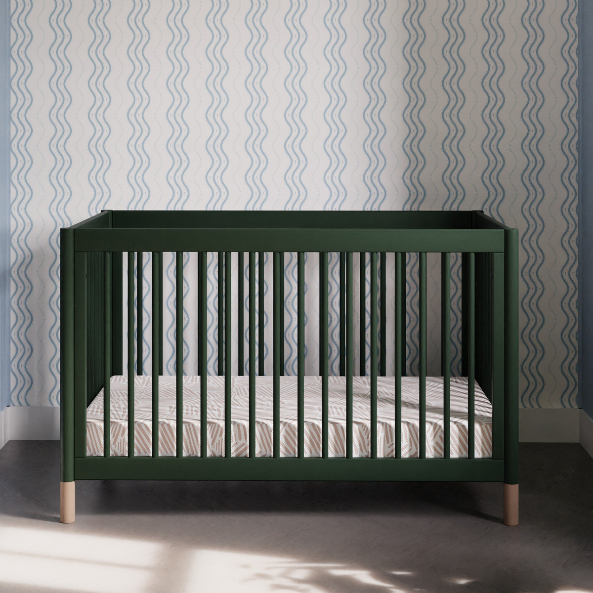 Gelato 4-in-1 Convertible Crib with Toddler Bed Conversion Kit